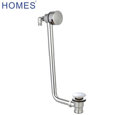 China Brass Mixer Filler Waste Cover Bath Mixer Filler and Shower Waste Combinations with Overflow Control for sale