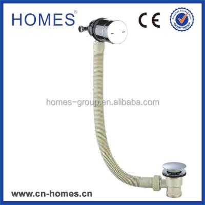 China Brass shower drainer bath mixer filler and plastic tubing and shower waste drainer combination body for sale