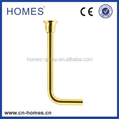 China LOW Level Flush Toilet Pipe Flush Mount Toilet Pipe-Gold Plated for sale