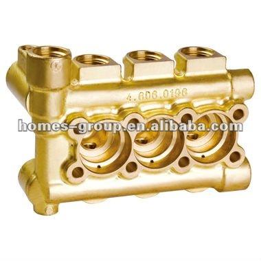 China OEM Brass Valve Multiple Brass Parts Aluminum Forged Brass Components for sale