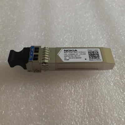 China NOKIA FOSP 472949A SFP+ 9.8g 10km 1310nm 100*50*20MM for sale