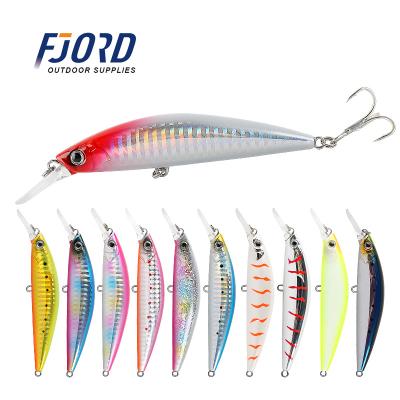 China New Product 17g 70mm Hard Lure FJORD Plastic Saltwater Sea Fishing Minnow High Quality Model Heavy Lures for sale