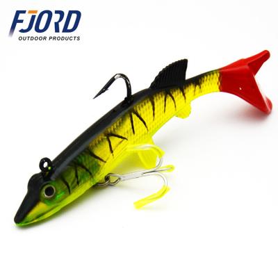 China Soft PVC FJORD Wholesale 27g 120mm Lead Hook Fishing Lures for sale