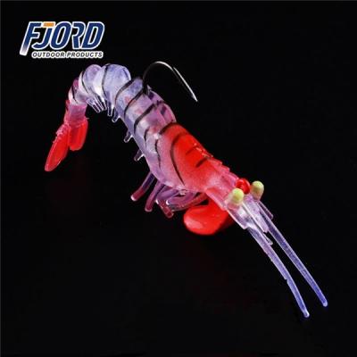 China FJORD 6.5g/12.5g/17g Tape Fishing Lures Soft Lure Soft Groundbaits Lead Hook Shrimp Lead Head Fishing Lures for sale