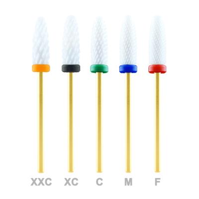 China Top Quality Ceramic Speed ​​Control 6.0mm Rise Flame Nail Drill Bit for sale