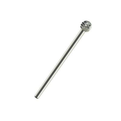 China Remove Hard Callus/Pedicure Nail Drill 5.0mm Bite Ball Shape Cuticle Nail Drill For Pedicure Remove Hard Callus for sale