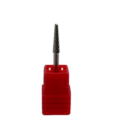 China 2021 New Arrival Tungsten Carbide Cone Shape Ball Nose Nail Electric Drill Bit for sale