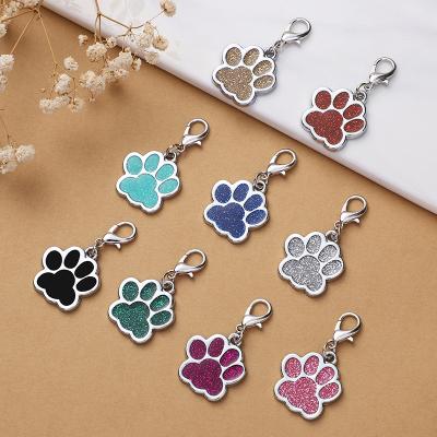 China New Metal Zinc Alloy Is Hot Pet Name Card Pet Loss Card Pet ID Card For Neck Collar for sale