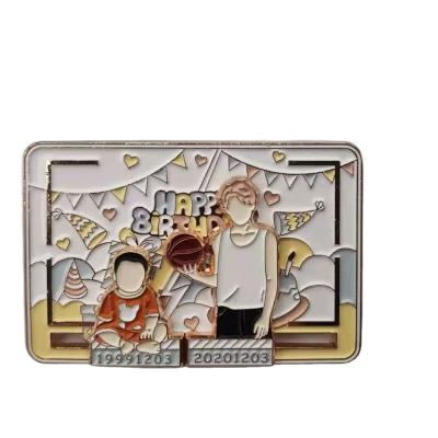 China Custom Europe Star Badges Animation Metal Pin Badges Metal Brooch Star Cheerleaders Star Fighter Badges for sale