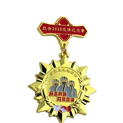 China Gens Art Specialized in the production of metal medal of honor memorabilia, MEDALS, military merit for sale