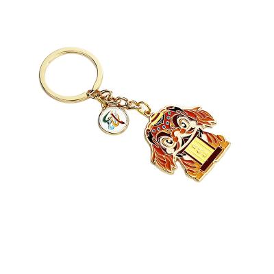 China Europe factory sells custom animal animation logo key chains metal key chain in bulk for sale