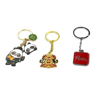 China Promotional Big Metal Rugby Japan Metal Clasp Rose Gold Custom Metal Key Chain Engraved Key Chain for sale