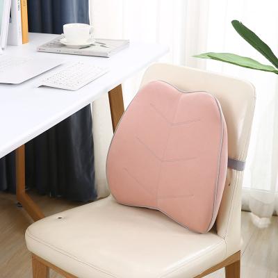 China Wholesale Viable Memory Foam Back Cushion Back Pain Relief Lower Back Pillow Lumbar Support Cushion For Office Chair for sale