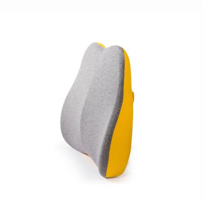 China Sustainable Hot Selling Amazon Office Seat Backrest Cushion Pear Shaped Memory Foam Lumbar Cushion for sale