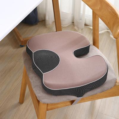 China Business/New Design Pain Relief Office Chair Anti Slip Memory Foam Wheelchair Luxury Car Orthopedic Cushion Coccyx Cushion In Stock for sale