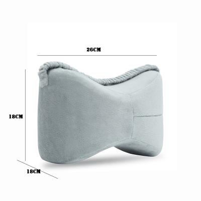 China Hot Sale PORTABLE Knee Pillow Side Leg Sleepers and Foot Pillow Memory Foam Infused Leg Pain Rest Cushion Leg Wedge Pillows for sale