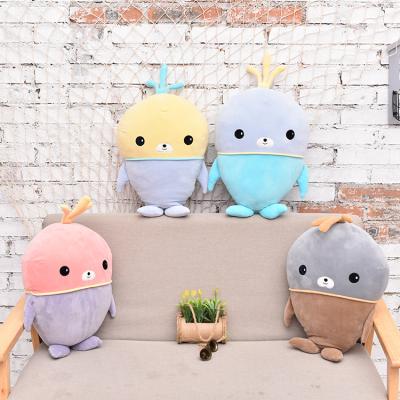 China Custom Fish Plush Soft Toy Home Decorative Wholesale New Design Living Room For Children Kid Toys Animal Dolls for sale