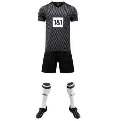 China Mund's 21/22Dort Sets Away Inventory Black Soccer Jersey Suit Customizable High Quality Soccer Jersey for sale