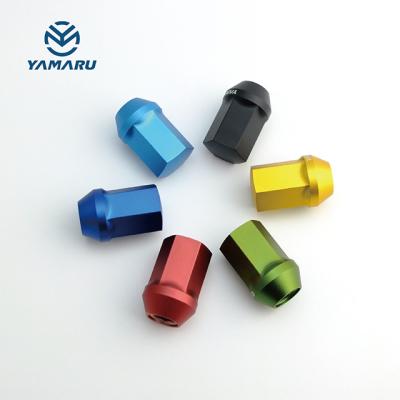 China 7075 Aluminum Alloy Forged 7075 Lightweight M12x1.50 Hex Nut For Automotive for sale