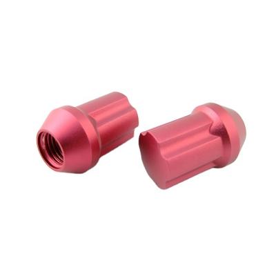 China 7075 Lightweight Aluminum Alloy Lug Nut M12 695 Car Wheel Nuts for sale