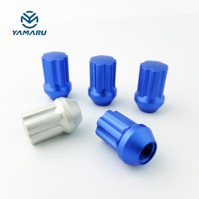 China YAMARU F6970835 697 Aluminum Spline Wheel Lug Nut M14x1.50 for sale