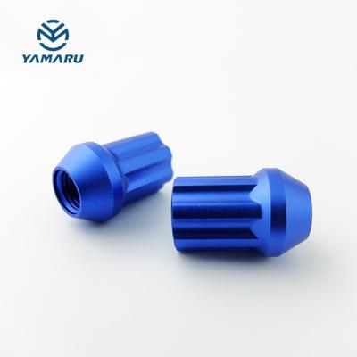 China 697 M12xP1.50 Forged Aluminum Car Wheel Nuts M12x1.50 (Customizable) for sale