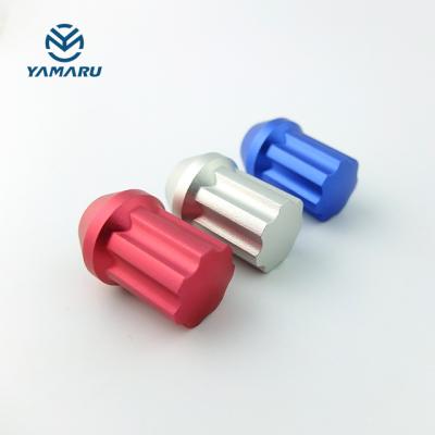 China 7075 Aluminum Alloy M12x1.25 Aluminum Flange 697 Wheel Nut For Racing for sale