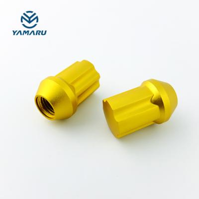 China YAMARU Aluminum Alloy F9510535 951 Cold Forged Lock Nut M12x1.50 for sale