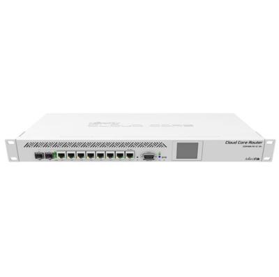 China CCR1009-7G-1C-1S Enterprise Router mit Wechselstrom-Eingangsspannung 100 bis 240 VAC zu verkaufen