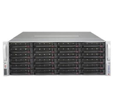 China Supermicro SSG-6049P-E1CR24H 4U Rack Server in Schwarz für SuperStorage 6049P-E1CR24H zu verkaufen