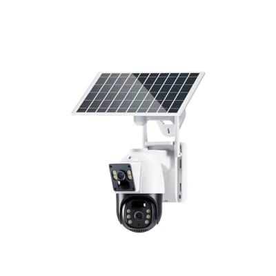 China Built-in Siren and SD Card Data Storage Options for C2480WG-10C Solar Network Camera for sale