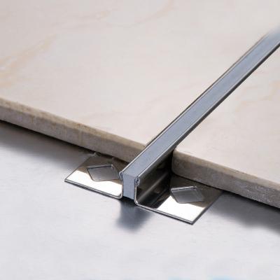 China Modern Decorative Movement Joint For Floor Aluminum And Stainless Steel Expansion Joints for sale