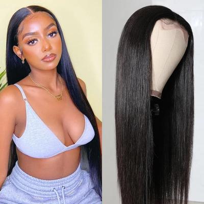 China Straight Lace Front Wigs For Black Women Wave VENUSWIG Virgin Hair 4x4 Lace Front Wig Brazilian Wholesale Silky Straight Closure Wig for sale