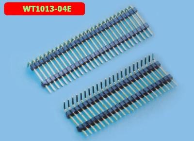 China 1.0mm 10 PIN-Maschinen-Pin-Header Kunststoff biegsame Pin-Header WT1013-04E zu verkaufen