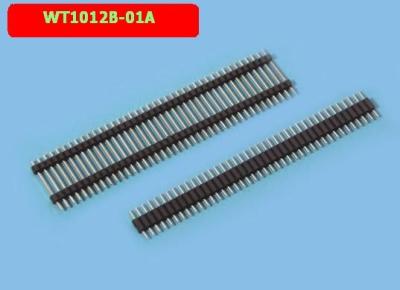 Cina 2.0MM 40 PIN Capo di pin in riga singola Capo di pin in plastica a ago retto Capo di pin WT1012B-01A in vendita