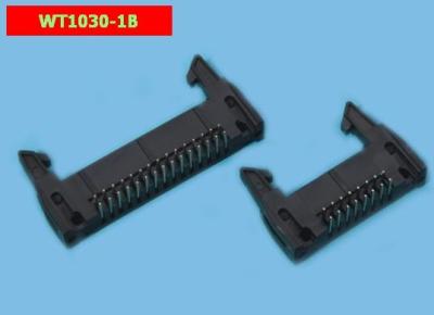 China Wt1030-1b 2.54mm 10 Pin Header Connector Biegen Fuß Ejektor Header zu verkaufen