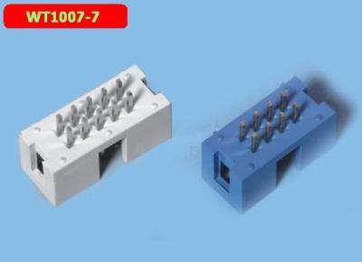 China Hochleistungs 2,54mm Pin Header Connector DC3 Einfache Horn Pin Steckdose zu verkaufen