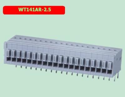 Cina WT141AR-2.5 pcb blocco terminale a molla, spaziamento 2.5, vendita diretta in fabbrica in vendita