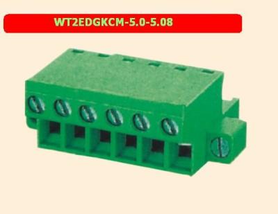 China 300v 8a Pcb Terminal Connector 2P-24P  Power Terminal Block Pluggable Type for sale