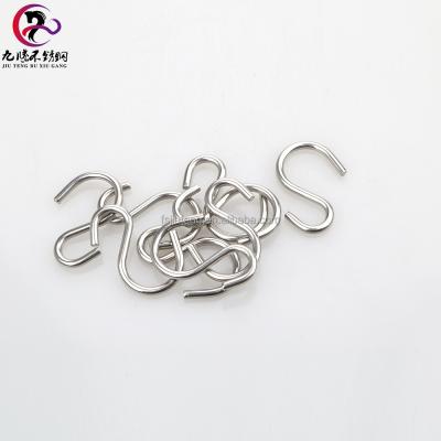 China Easy High Quality Stainless Steel S Hooks for sale