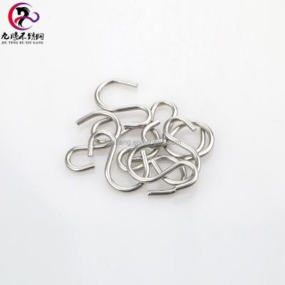 China Stainless Steel S Shape Bulk Easy S Hooks for sale