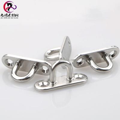 China All 304 316 Wholesale Custom Oval Stainless Steel Eye Plates for sale