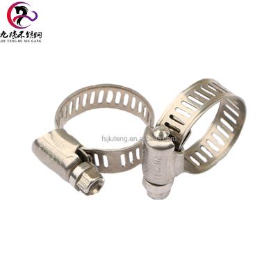 China High Quality Worm Gear American Type Drive Pipe Flange Hot Selling 304 Stainless Steel Single Pipe Clamp for sale