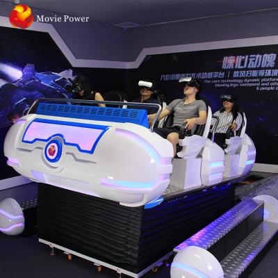 China 6 Seats 9d Vr Family Power Vr Movie Virtual Machine Cinema Interactive Simulator L3.0*W2.3*H1.98 m Shooting Games for sale