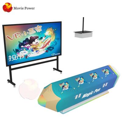 China Amusement Park High Layout Kids Interactive Playground Equipment Indoor Projector Game With Ball Pool For Amusement for sale