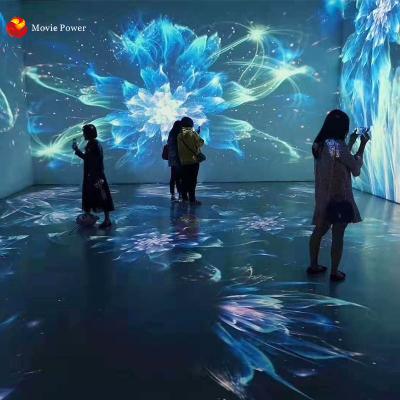 China Indoor AR Games Kids Interactive Floor Attract Attention Kids Interactive Immersive Projector for sale