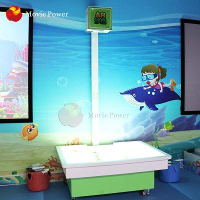 China Amusement park supplier child projection AR sandbox educational equipment age 2-16 years old interactive children's education game for sale