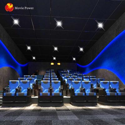 China Theme Park 5D Amusement Park Projector Cinema 12D Movie Theater System 4D Motion Chair Cinema Equipment Seat for sale