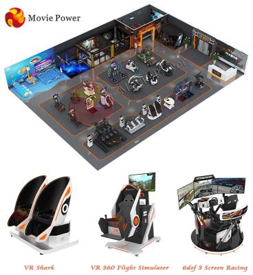 China Single & Professional Design Make Money Other Amusement Theme Park 9D VR Games Simulator For VR Theme Park Hot Selling Model for sale