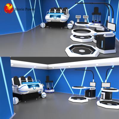 China Single & other amusement park products 9D virtual reality games professional design machines simulator VR theme park for sale